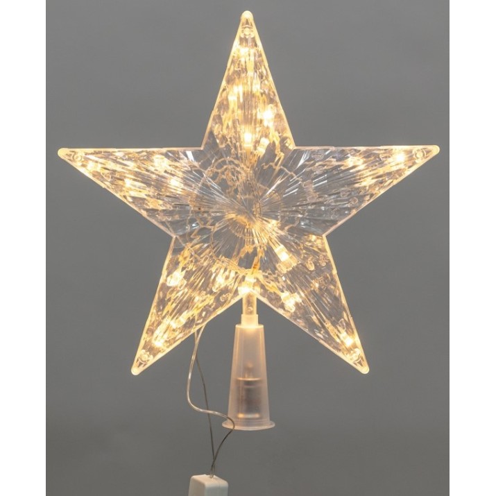 Vârf pentru brad Christmas 17x21cm (54206)