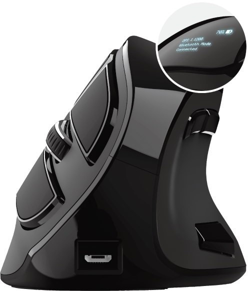 Mouse Trust Voxx Black (23731)