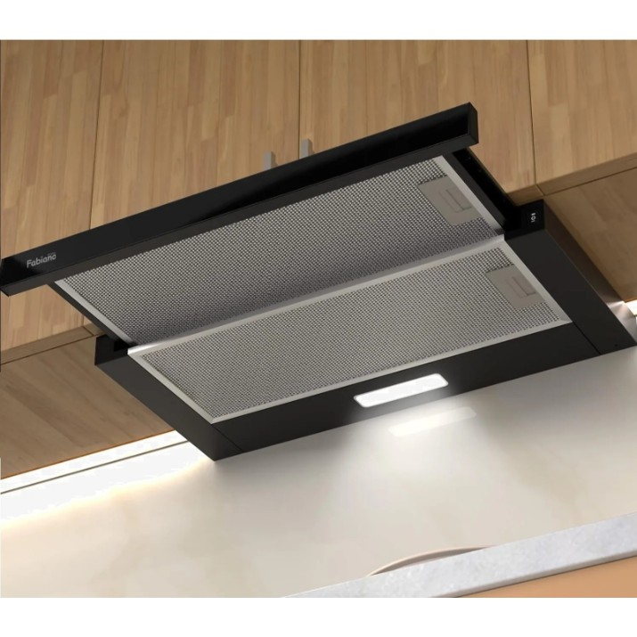 Hota Fabiano Slimline 60 Black Glass