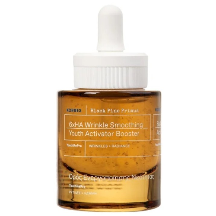 Ser pentru față Korres Black Pine Primus Youth Activator Booster 30ml