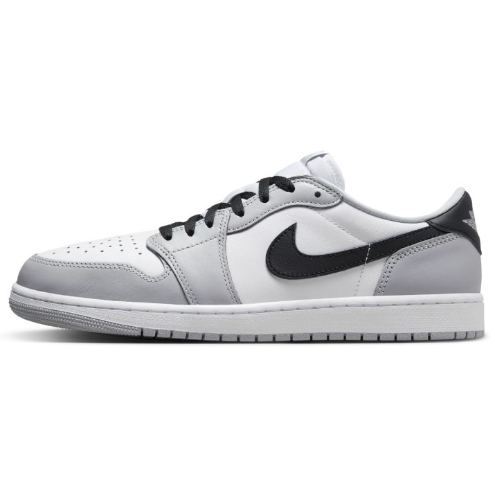 Кеды мужские Nike Air Jordan 1 Low Og White/Wolf Grey/Black, s.40.5