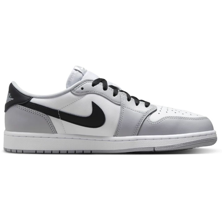 Ghete pentru bărbați Nike Air Jordan 1 Low Og White/Wolf Grey/Black, s.41