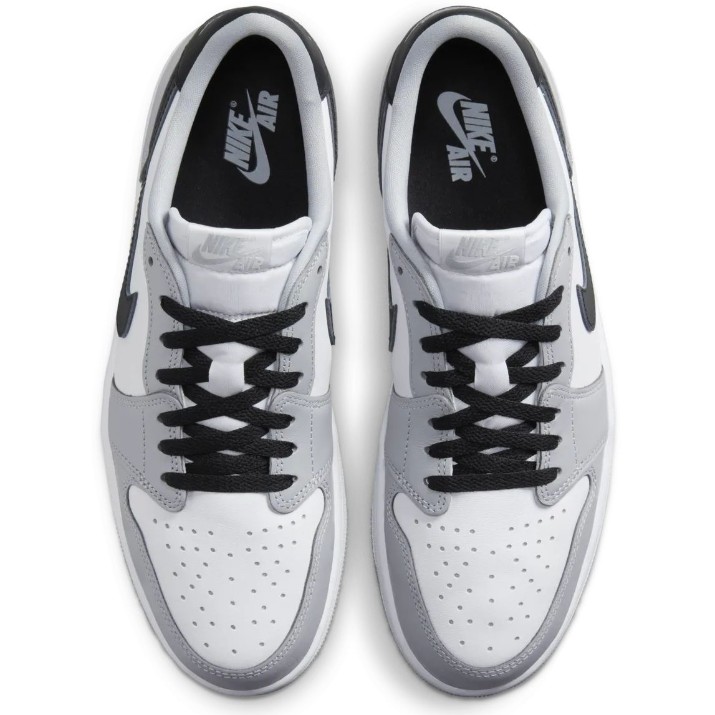 Кеды мужские Nike Air Jordan 1 Low Og White/Wolf Grey/Black, s.44.5
