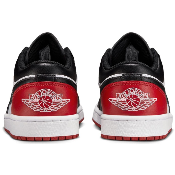 Ghete pentru bărbați Nike Air Jordan 1 Low White/Varsity Red/Black, s.44.5