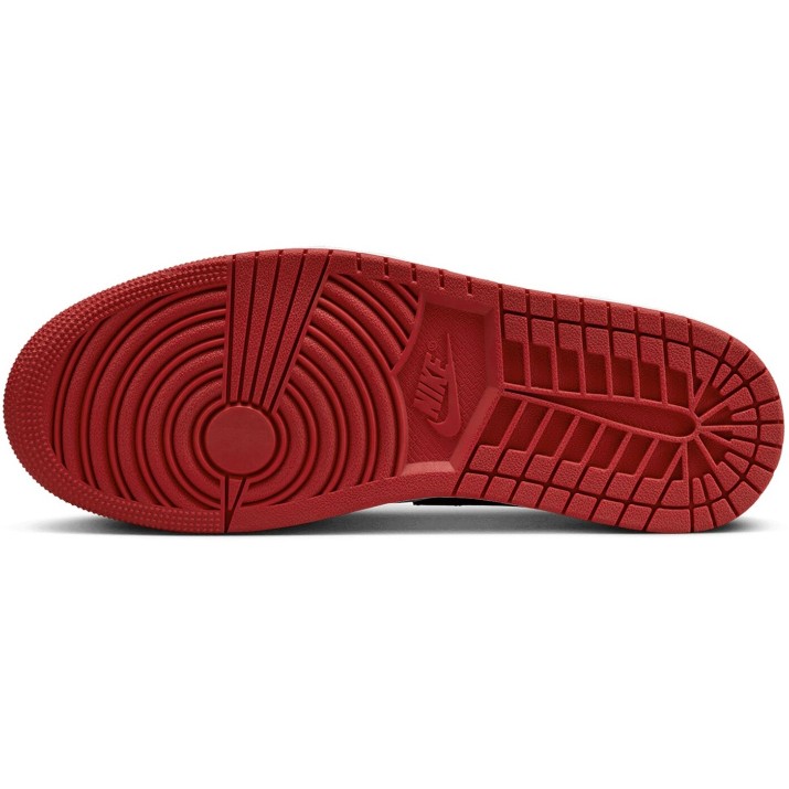 Кеды мужские Nike Air Jordan 1 Low White/Varsity Red/Black, s.45.5