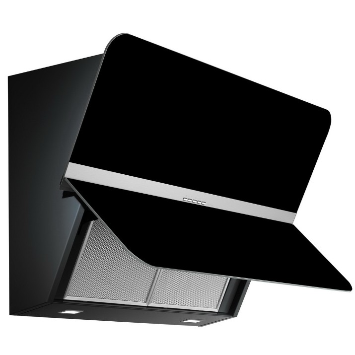 Вытяжка Falmec Flipper 85 Black Satin Glass RAL 9005 800 (CFPN85.E0P2#ZZZQ491F)