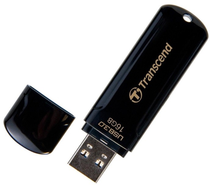 Флеш-накопитель Transcend JetFlash 700 16Gb Black