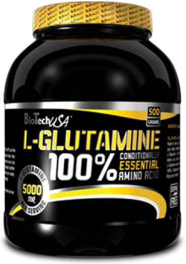 Аминокислоты Biotech 100% L-Glutamine 500g