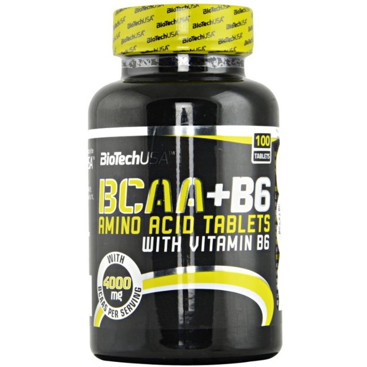 Aminoacizi Biotech BCAA + B6 100tab