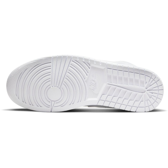 Ботинки мужские Nike Air Jordan 1 Mid Triple White, s.40.5