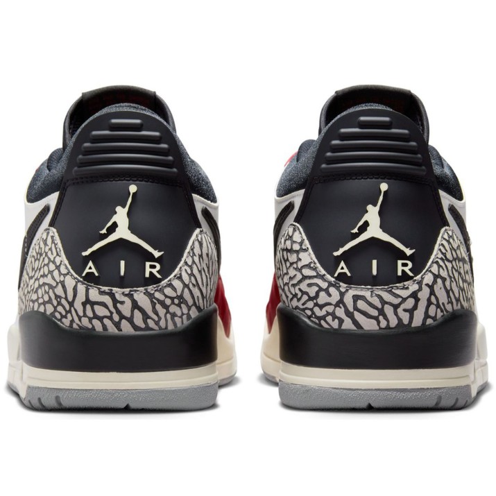 Adidași pentru bărbați Nike Air Jordan Legacy 312 Low Summit White/Black/Varsity Red/Sail, s.45.5
