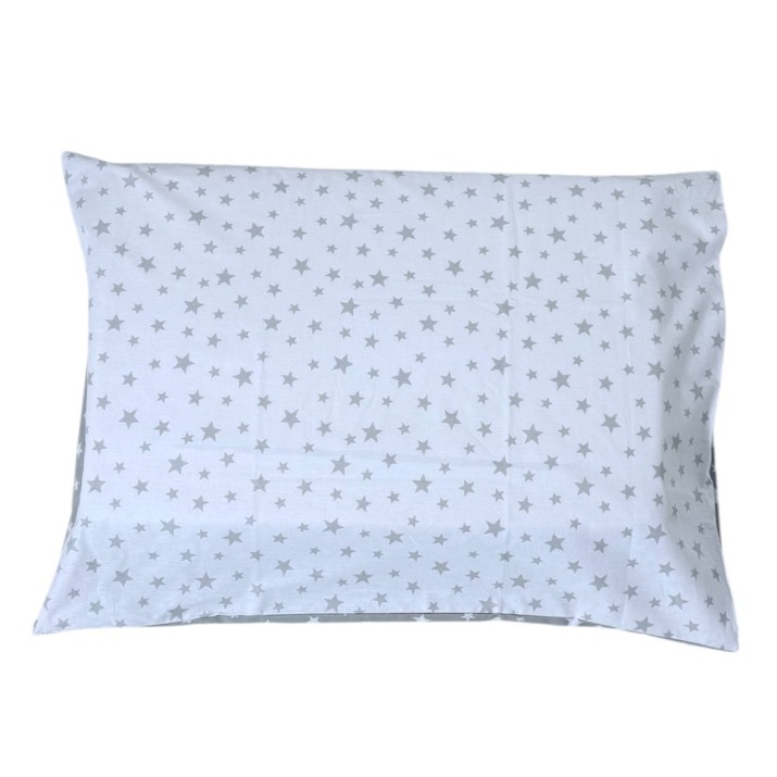 Lenjerie de pat pentru copii Holala Kids 120x60cm Stars Beige 3pcs
