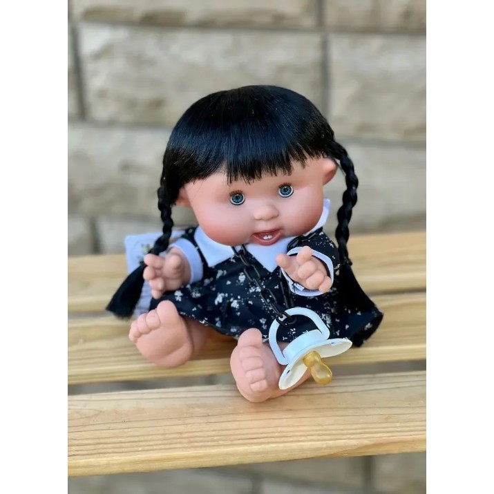 Păpușa Nines Pepote Black NI 455 