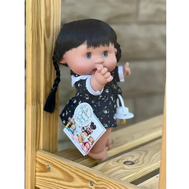 Păpușa Nines Pepote Black NI 455 