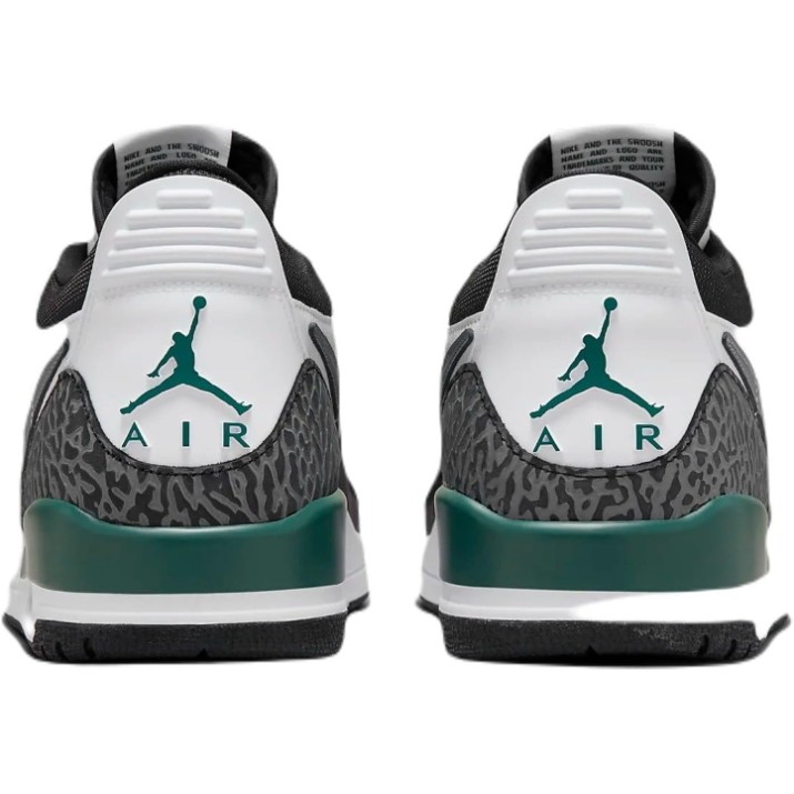 Кроссовки мужские Nike Air Jordan Legacy 312 Low White/Black/Cool Grey/Oxidised Green, s.43