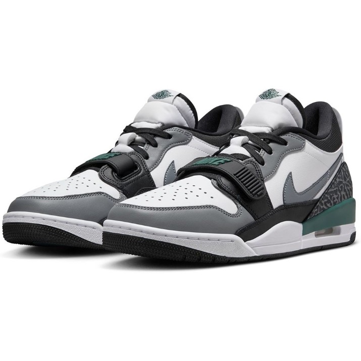 Adidași pentru bărbați Nike Air Jordan Legacy 312 Low White/Black/Cool Grey/Oxidised Green, s.45