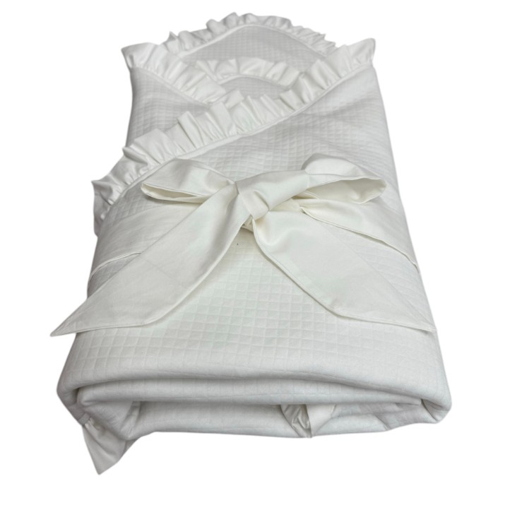Plic pentru bebeluși Holala Kids Ivory 90x90cm