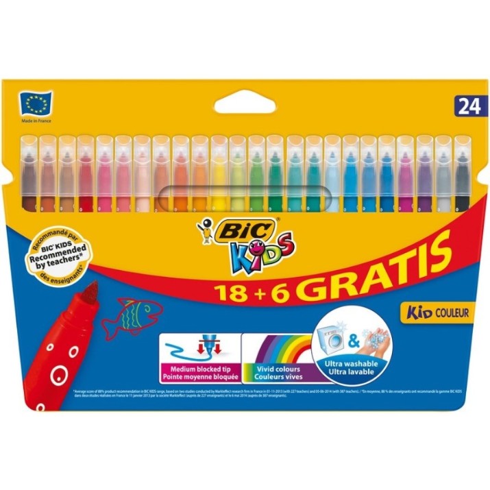 Set carioci Bic Kid Couleur (54899) 24pcs