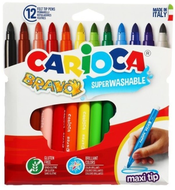 Set carioci Carioca Bravo 12pcs (42755) 