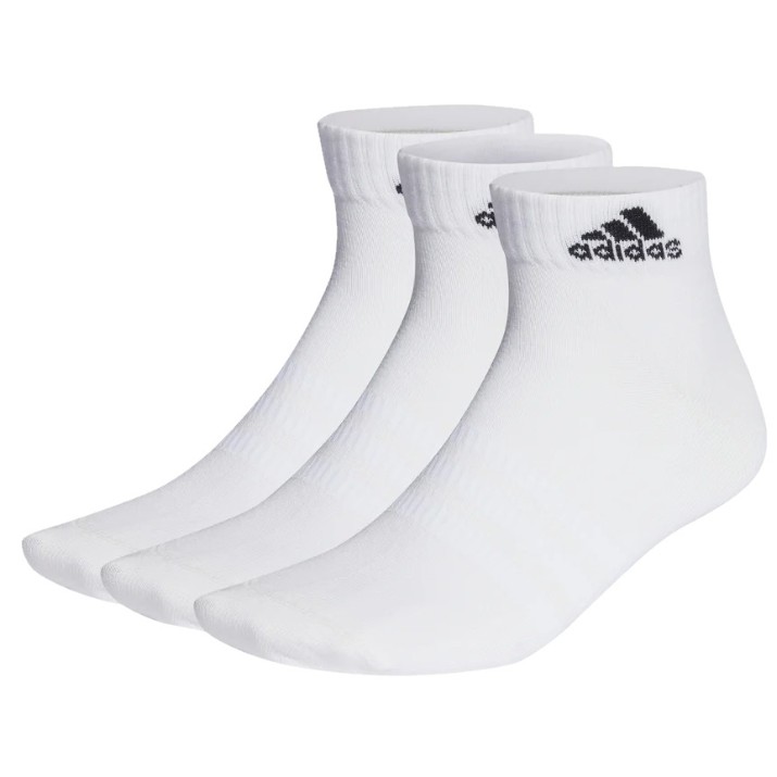 Ciorapi pentru bărbați Adidas Ankle 3Er Pack White/Black, s.S