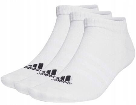 Ciorapi pentru bărbați Adidas T Spw Low 3P White/Black, s.M
