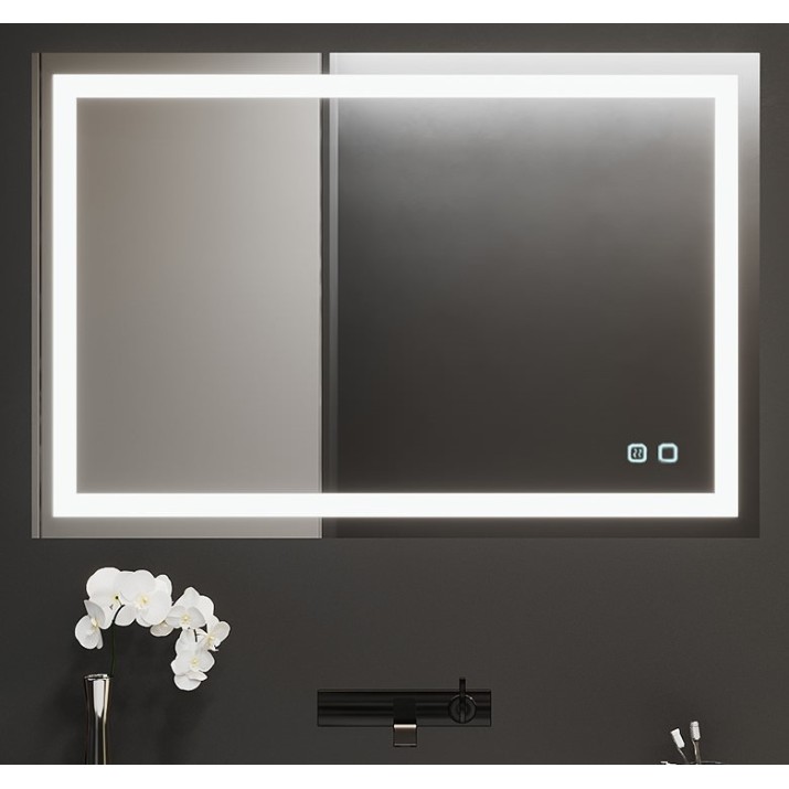 Oglindă baie Bayro Elipso 1000x800 Led Touch (118962)