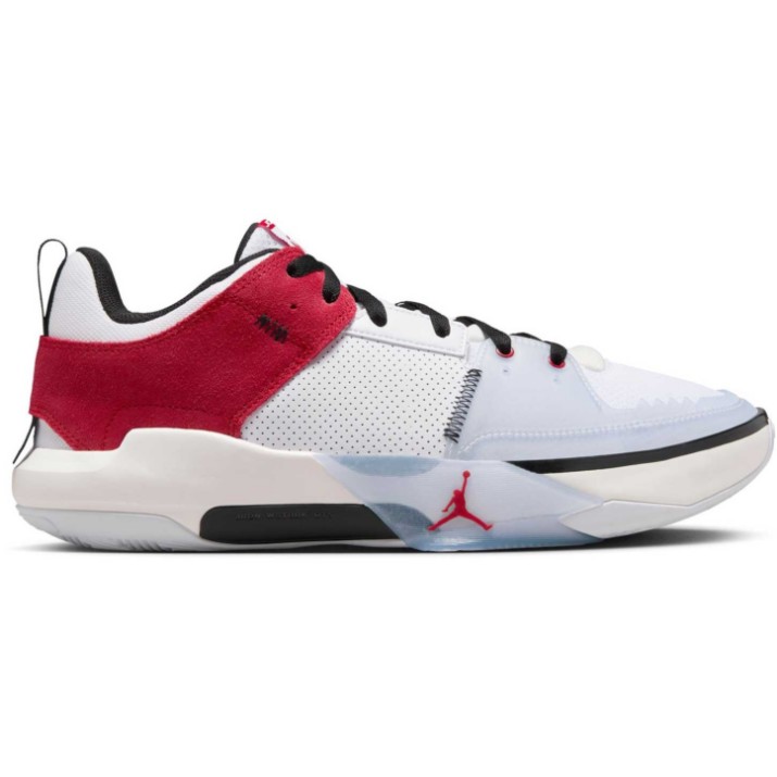Adidași pentru bărbați Nike Jordan One Take 5 White/Sail/Black/Gym Red, s.42.5