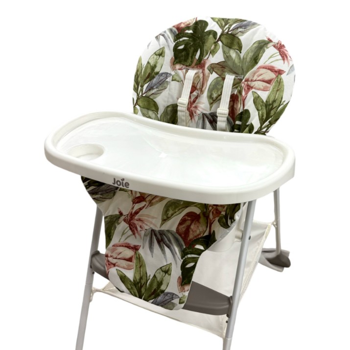 Husa pentru scaun de masa Holala Kids Classic Tropic Pink