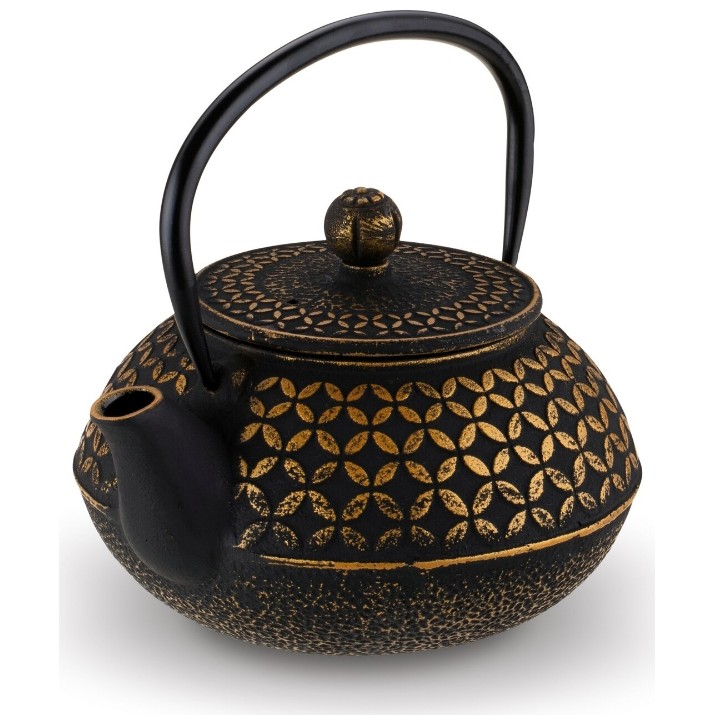 Ceainic pentru infuzie Konighoffer Hanako 0.8L Gold/Black