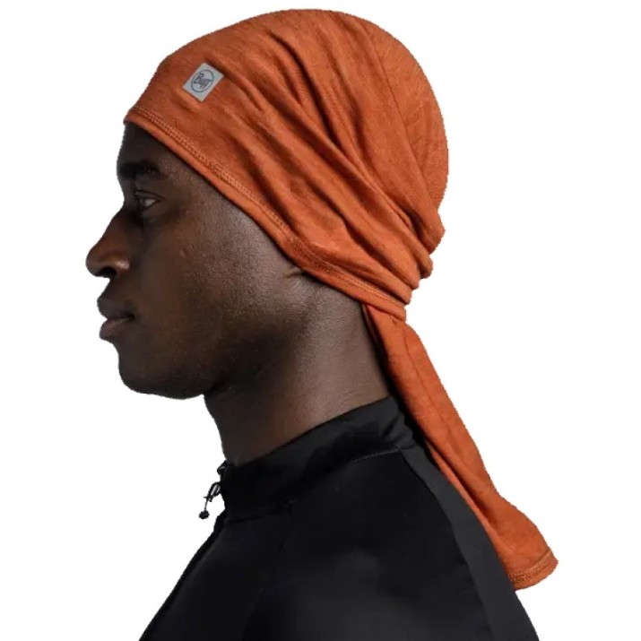 Headwear multifuncțional Buff Merino Lightweight Neckwear Cinnamon