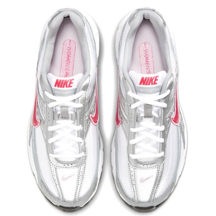 Adidași pentru dame Nike Wmns Initiator White/Cerry/Metallic Silver, s.40.5
