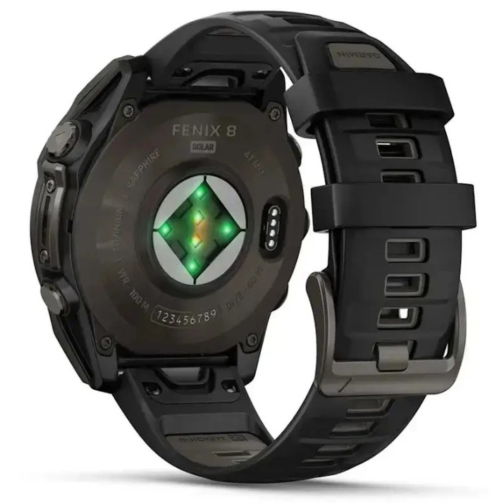 Smartwatch Garmin fēnix 8 Solar Sapphire Carbon Grey (010-02907-11)