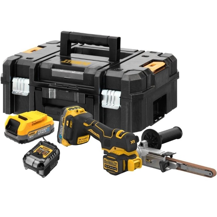 Ленточная шлифмашина DeWalt DCM200E2T-QW