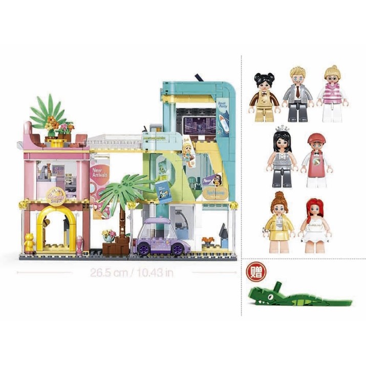 Конструктор Sluban Metropolis DC Department Store (B1268)