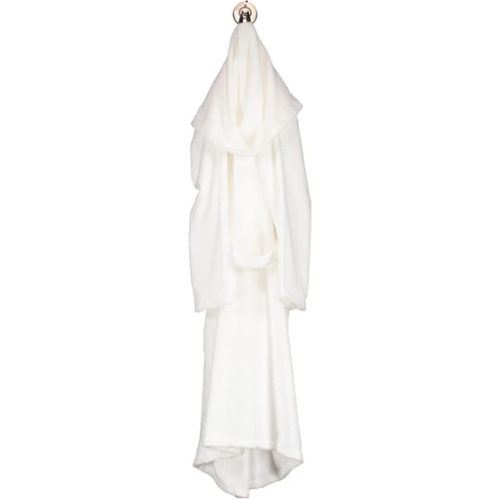 Банный халат Rhomtuft Baronesse Bademantel White L 