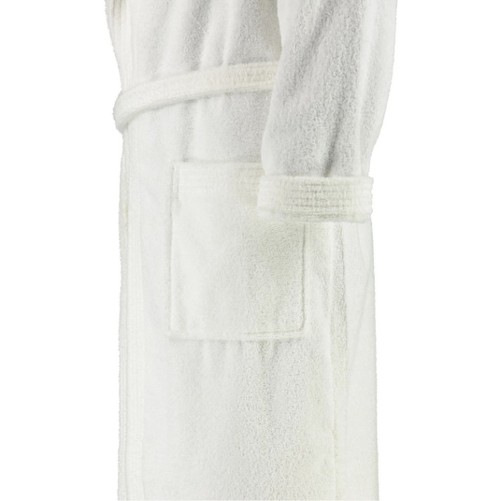 Halat de baie Rhomtuft Sir & Lady Bademantel White M