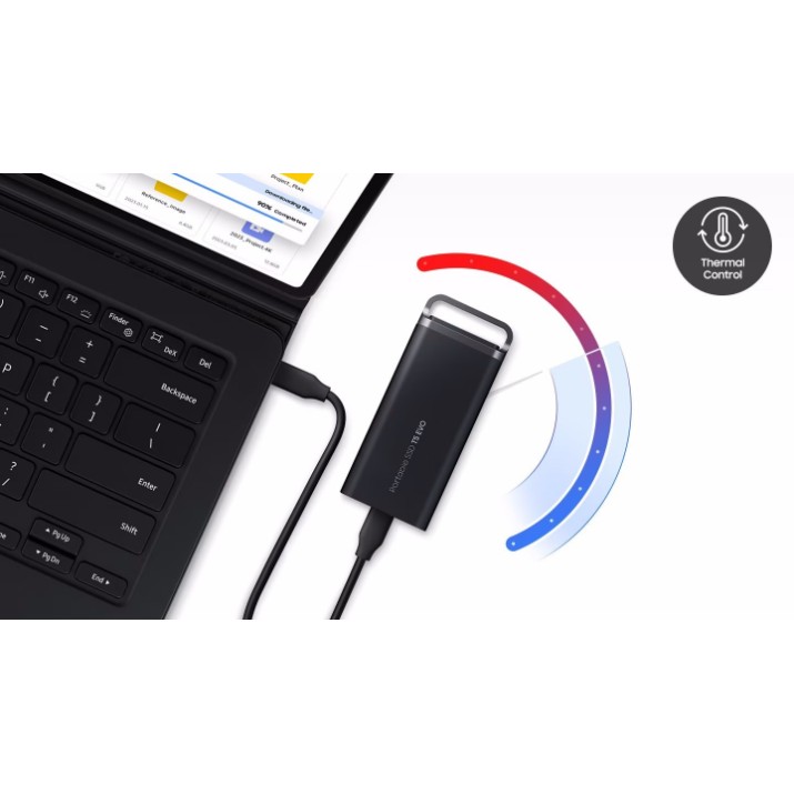 Внешний SSD Samsung T5 Evo 2Tb Black (MU-PH2T0S/EU)