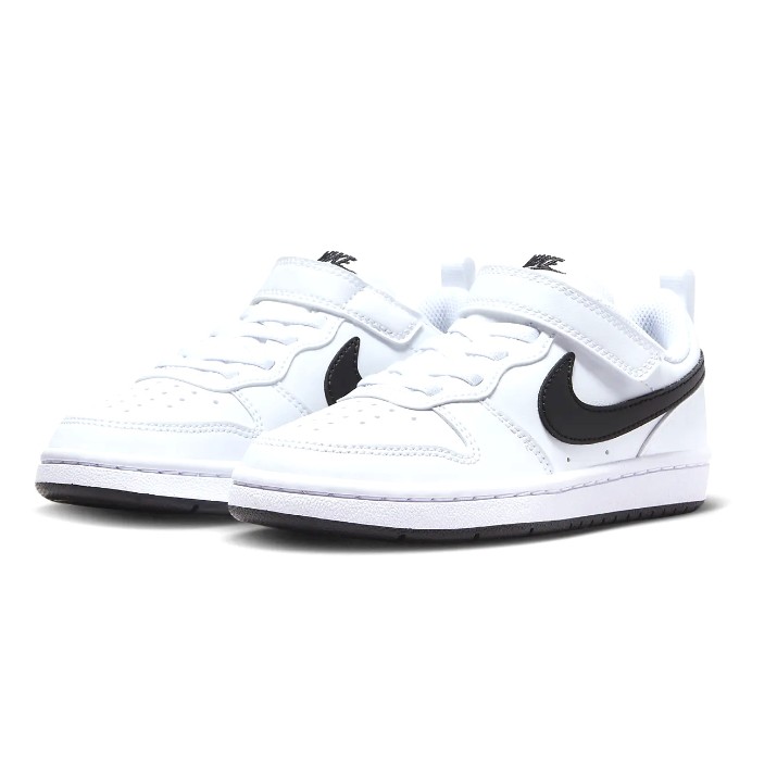 Ghete pentru copii Nike Court Borough Low Recraft (Ps) White/Black, s.31