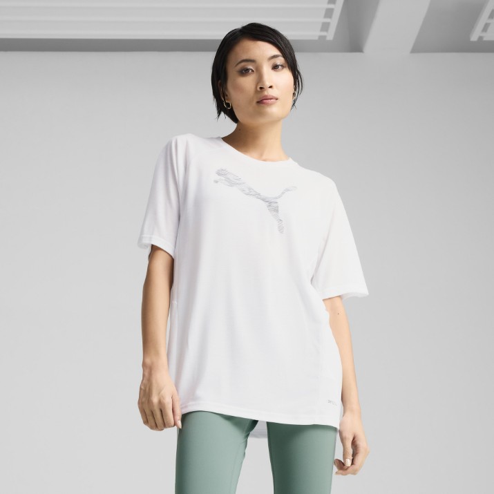 Женская футболка Puma Evostripe Tee Puma White, s.S (68504802)
