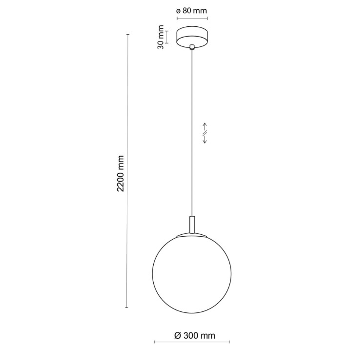 Lustră Tk-Lighting Cadix 6345 Orange