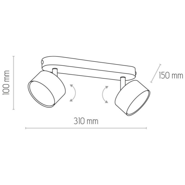 Люстра Tk-Lighting Clark 3395 White
