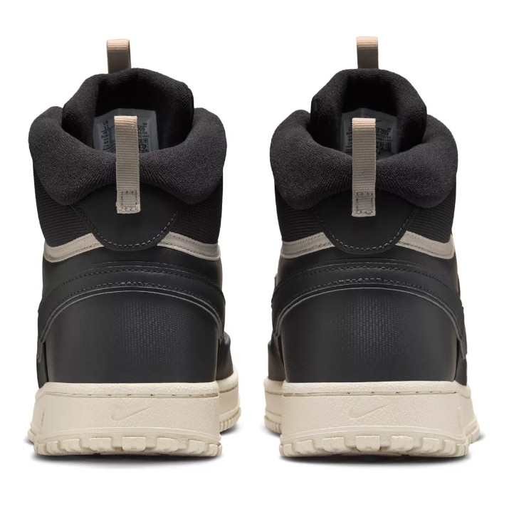 Bocanci pentru bărbați Nike Court Vision Mid Wntr Dark Smoke Grey/Light Bone, s.41