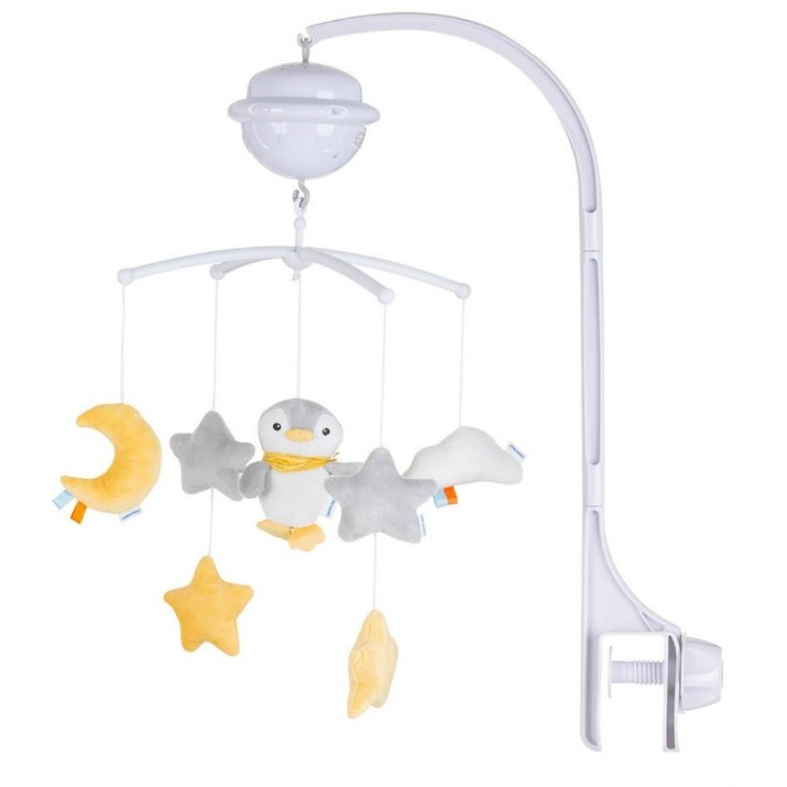 Carusel pentru pătuc Chipolino Penguin (MILD02301PEN)