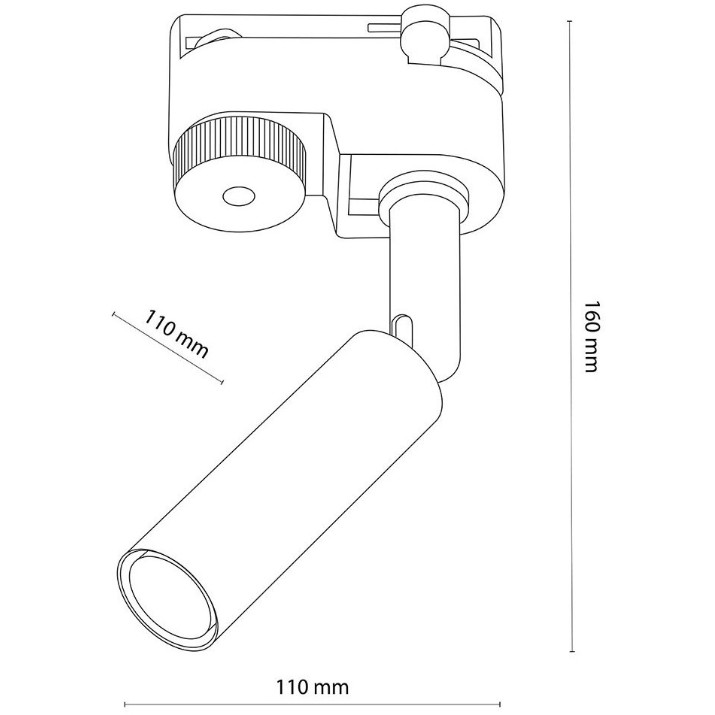 Трековый светильник Tk-Lighting Tracer 6616 Gold