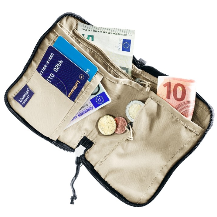Portofel Deuter Zip Wallet Black-Desert