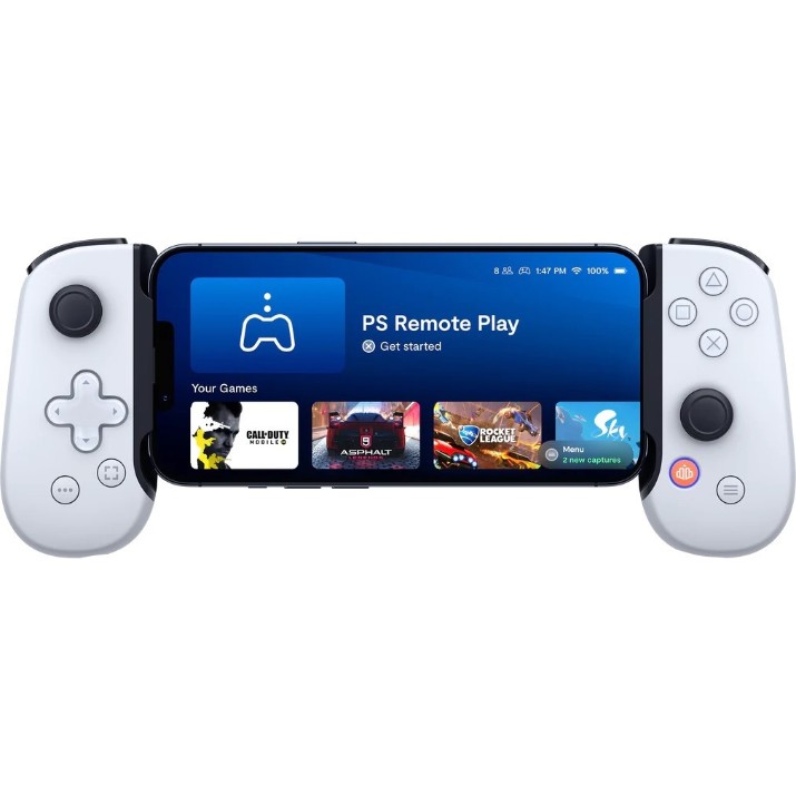 Gamepad Backbone One Lightning White Station Edition