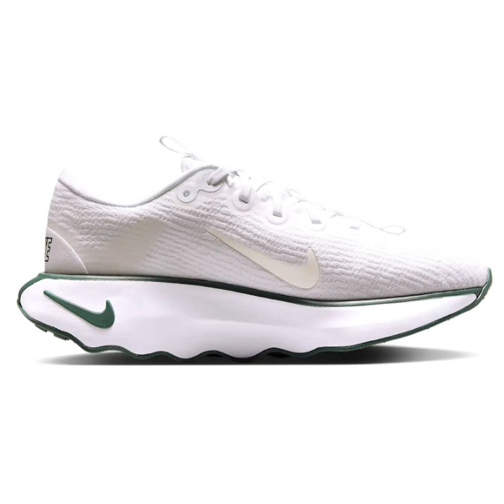 Adidași pentru dame Nike Motiva White/Summit White/Vintage Green, s.38