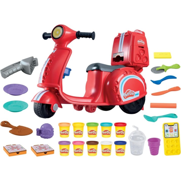 Толокар Play-Doh Pizza Delivery Scooter (F8803)