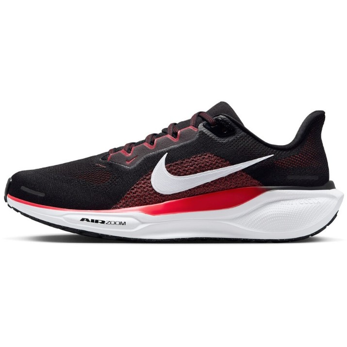 Кроссовки мужские Nike Air Zoom Pegasus 41 Black/Fire Red/White, s.40.5