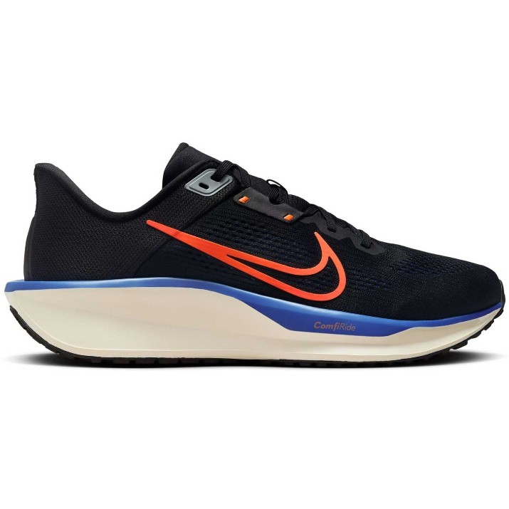 Adidași pentru bărbați Nike Quest 6 Black/Astronomy Blue/Pale Ivory/Hyper Crimson, s.41